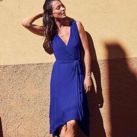 athleta wrap dress